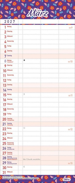 Produktbild: Familientimer Alles ist planbar 2027