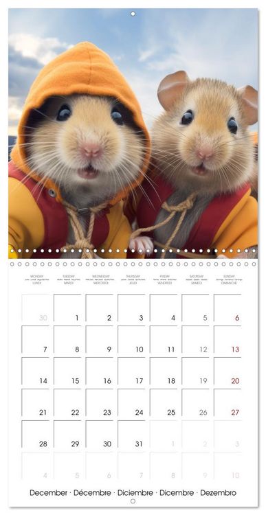 Produktbild: Jolly Selfies (Wall Calendar 2026 12 &times; 12 Inch) CALVENDO 12 Month Wall Calendar