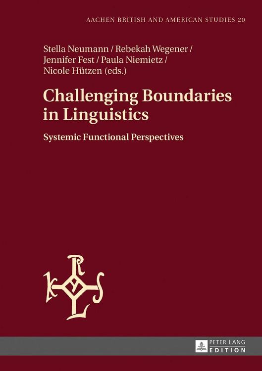 Produktbild: Challenging Boundaries in Linguistics