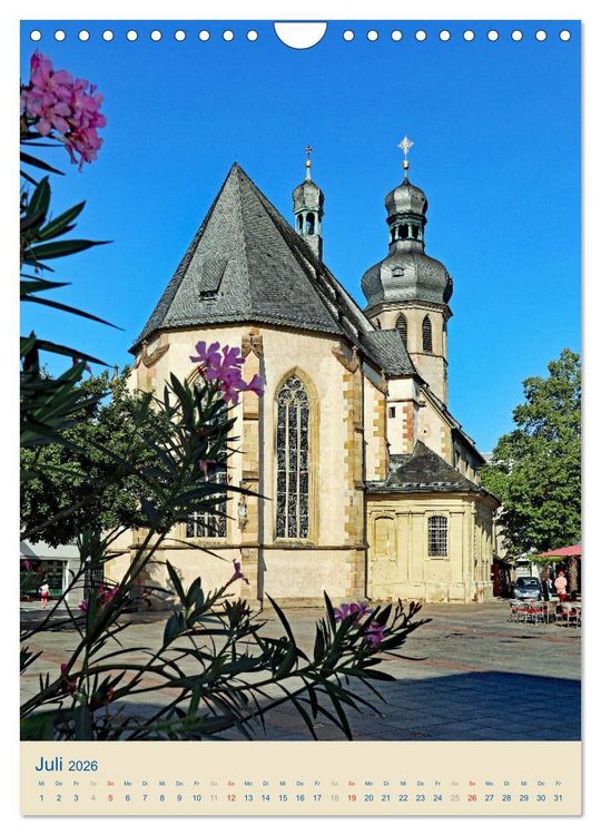Produktbild: BRUCHSAL (Wandkalender 2026 DIN A4 hoch), CALVENDO Monatskalender