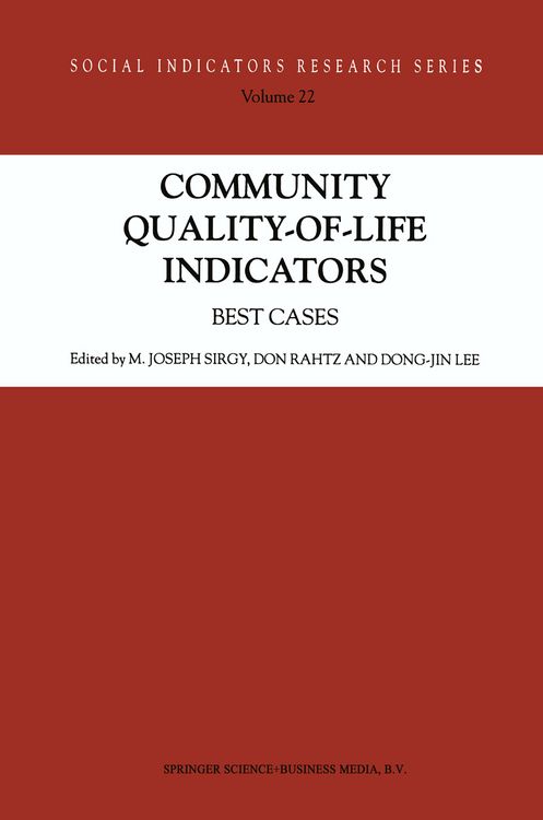 Produktbild: Community Quality-of-Life Indicators