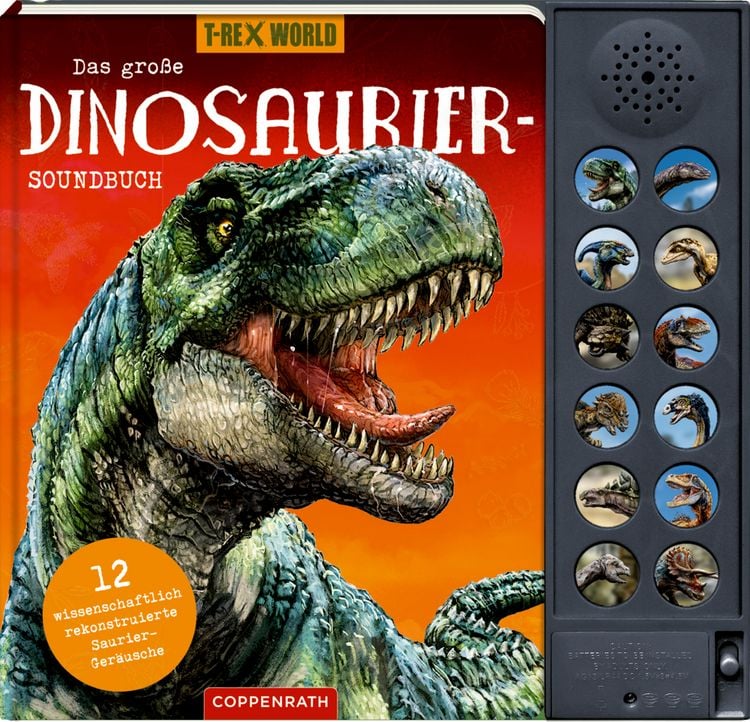 Produktbild: Das gro&szlig;e Dinosaurier-Soundbuch - T-Rex World
