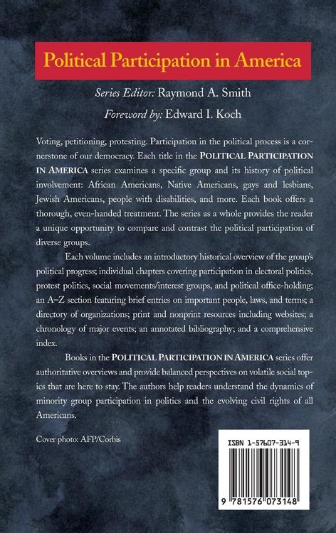 Produktbild: Jewish Americans and Political Participation