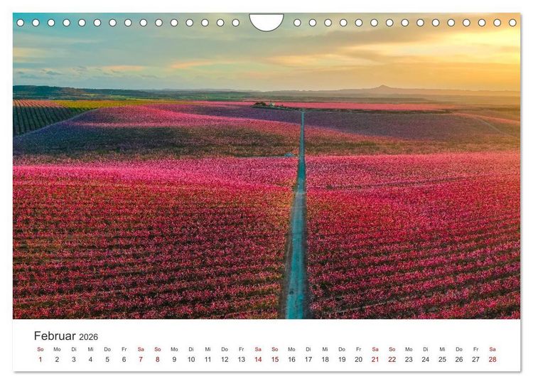 Produktbild: Spanien Luftaufnahmen (Wandkalender 2026 DIN A4 quer), CALVENDO Monatskalender