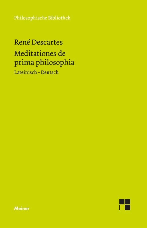Bild vom Artikel Meditationes de prima philosophia vom Autor Rene Descartes