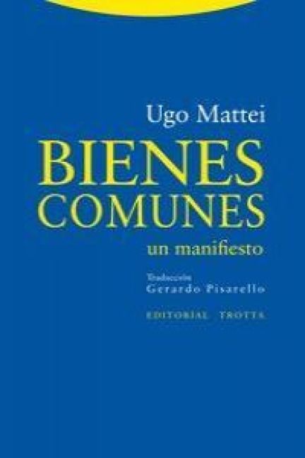 Produktbild: Bienes comunes : un manifiesto