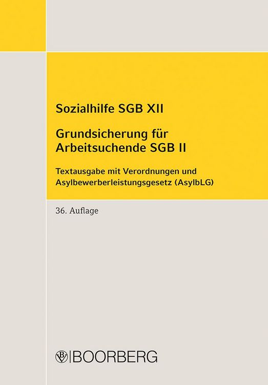 Produktbild: Sozialhilfe SGB XII - Grundsicherung f&uuml;r Arbeitsuchende SGB II