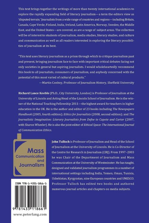 Produktbild: Global Literary Journalism