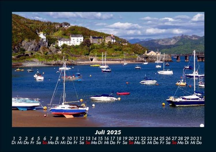Produktbild: Boote 2025 Fotokalender DIN A5