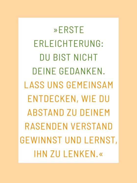 Produktbild: Die 1-Minuten-Strategie gegen Overthinking