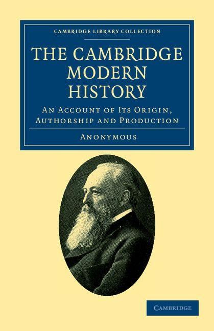Produktbild: The Cambridge Modern History