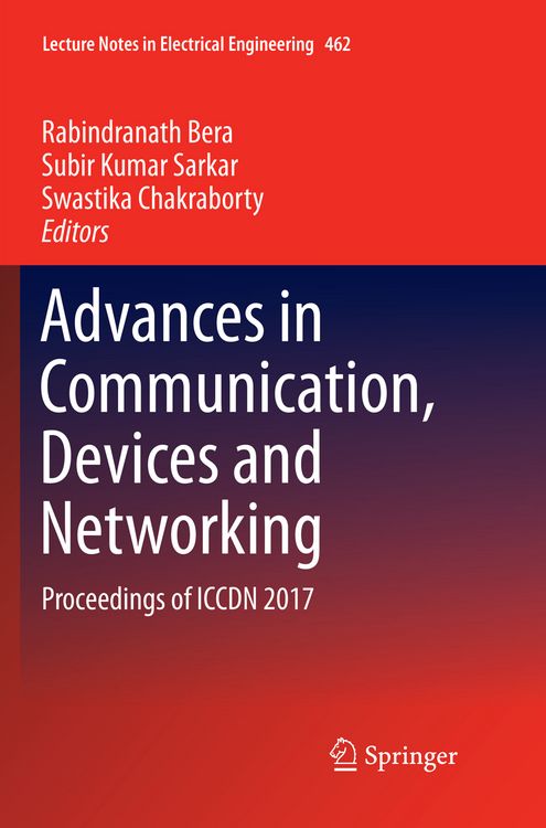 Produktbild: Advances in Communication, Devices and Networking