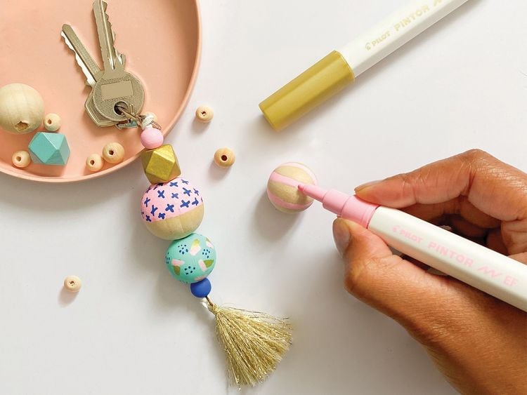 Produktbild: PILOT Kreativmarker PINTOR 2.3 (EF) DIY-Set Schl&uuml;sselanh&auml;nger