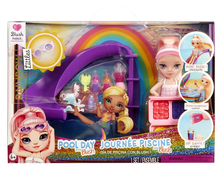 Produktbild: Rainbow High Little Pool Day with Blush Playset