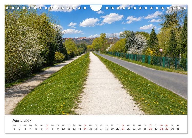 Produktbild: Offenbach B&uuml;rgel und Rumpenhain (Wandkalender 2027 DIN A4 quer), CALVENDO Monatskalender