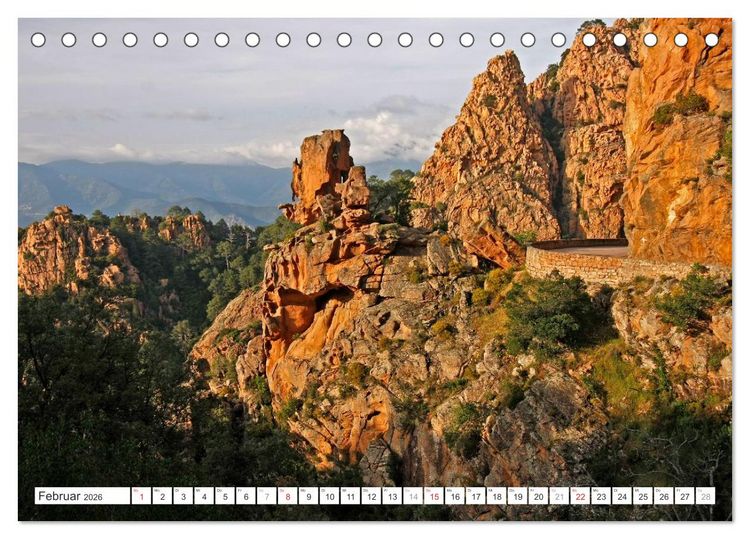 Produktbild: Frankreich - Korsika (Tischkalender 2026 DIN A5 quer), CALVENDO Monatskalender