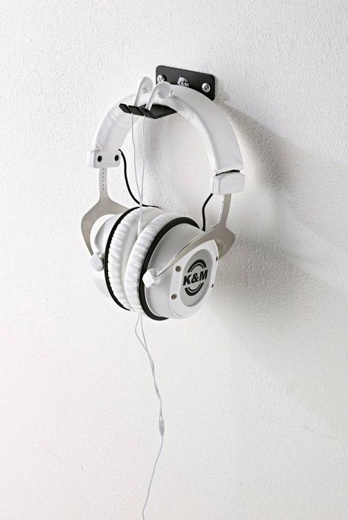Produktbild: K&ouml;nig & Meyer KM-16311 Kopfh&ouml;rerhalterung Passend f&uuml;r (Kopfh&ouml;rer):In-Ear-Kopfh&ouml;rer, On-Ear-Kopfh&ouml;rer, Over-Ear-Kopfh&ouml;rer Schwarz