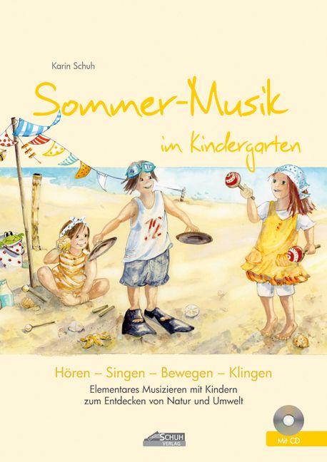 Produktbild: Sommer-Musik im Kindergarten (inkl. Lieder-CD)