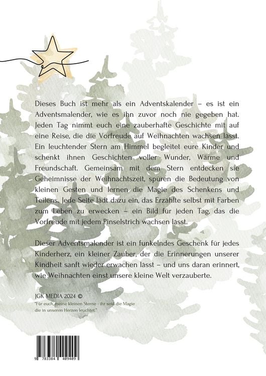 Produktbild: Sternengefl&uuml;ster - der Adventsmalender