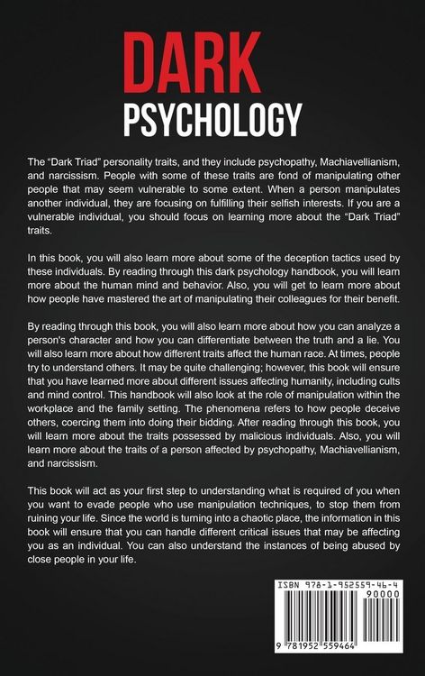 Produktbild: Dark Psychology