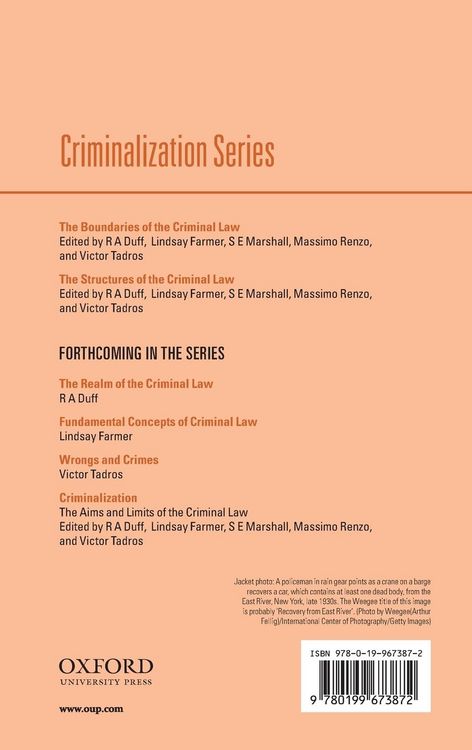 Produktbild: Constitution Of Criminal Law Crim C