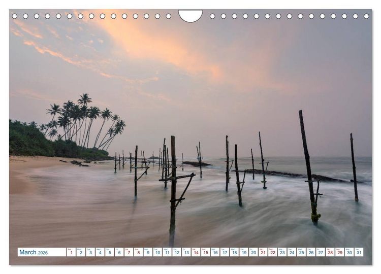 Produktbild: Sri Lanka (Wall Calendar 2026 DIN A4 landscape), CALVENDO 12 Month Wall Calendar