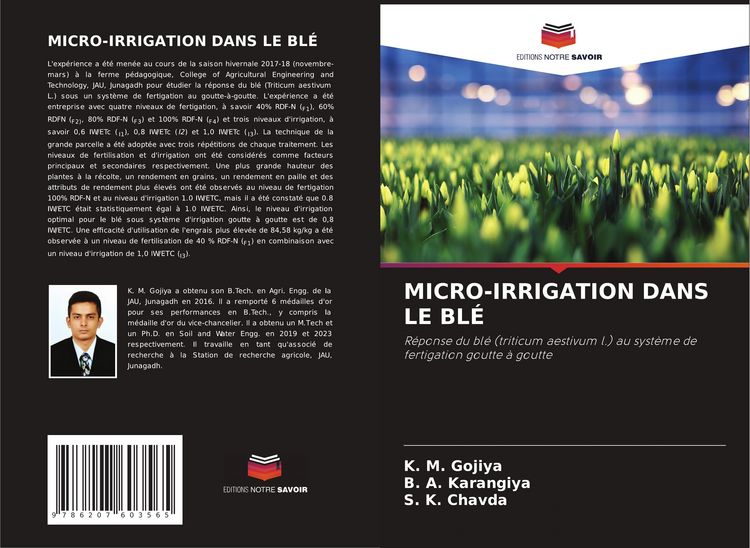Produktbild: Micro-Irrigation Dans Le Bl&eacute;