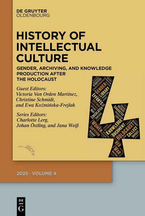 Produktbild: History of Intellectual Culture 4/2025