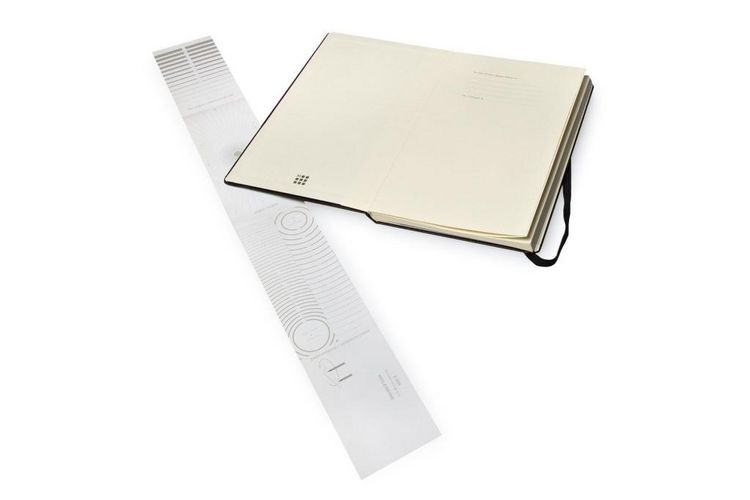 Produktbild: Moleskine Japanisches Album, L/A5, 165g-Papier, Hard Cover, Schwarz