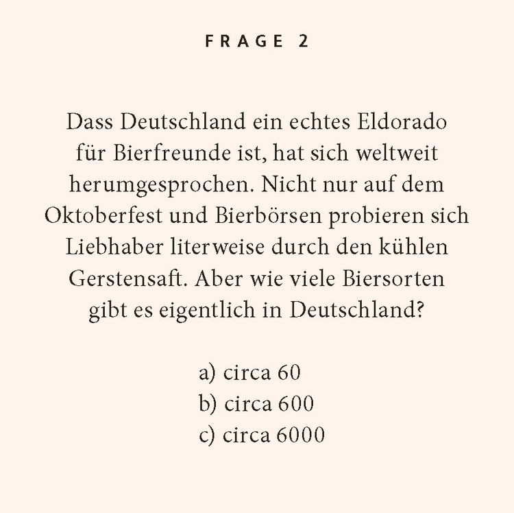 Produktbild: Bier-Quiz