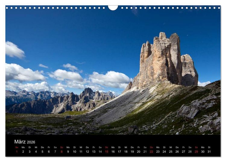 Produktbild: Ladinien - Wo S&uuml;dtirol am sch&ouml;nsten ist (Wandkalender 2026 DIN A3 quer), CALVENDO Monatskalender
