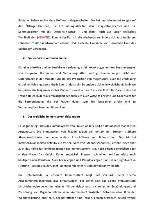 Produktbild: Frauen haben anders Darm