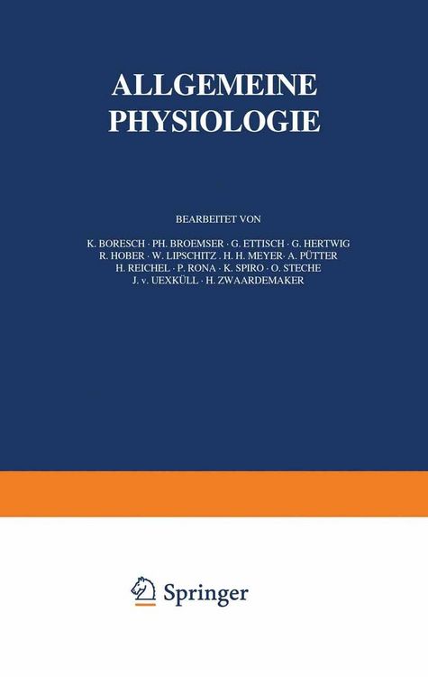 Produktbild: Handbuch der Normalen und Pathologischen Physiologie
