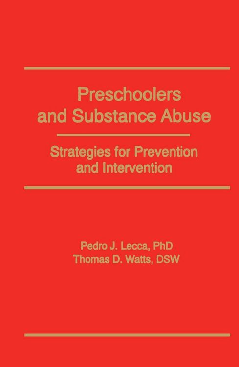 Produktbild: Preschoolers and Substance Abuse