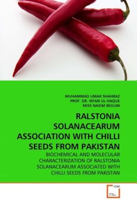 Produktbild: SHAHBAZ, M: RALSTONIA SOLANACEARUM ASSOCIATION WITH CHILLI S