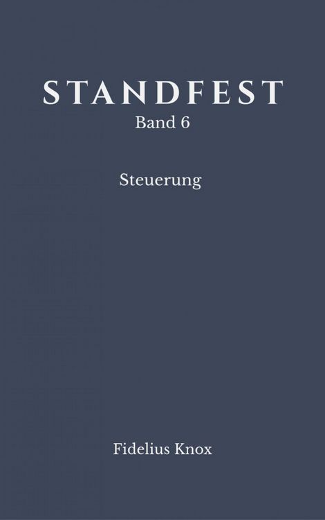 Produktbild: STANDFEST Band 6 Steuerung