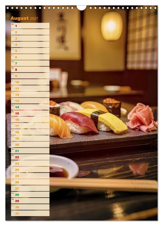Produktbild: Japanische Lebensart (Wandkalender 2027 DIN A3 hoch), CALVENDO Monatskalender