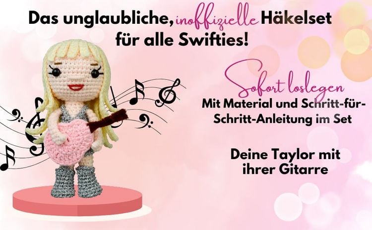 Produktbild: Taylor Swift. Das inoffizielle H&auml;kelset