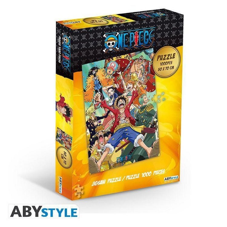 Produktbild: ONE PIECE - Jigsaw puzzle 1000 pieces - Straw Hat Crew