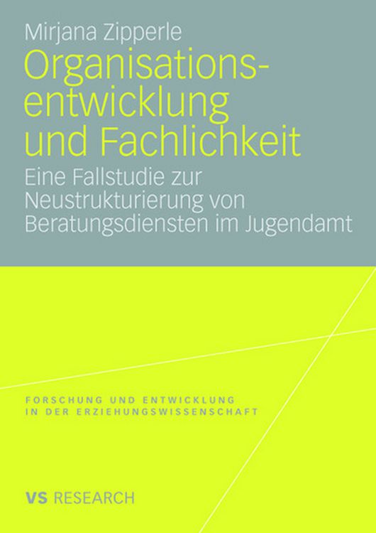 Produktbild: Organisationsentwicklung und Fachlichkeit