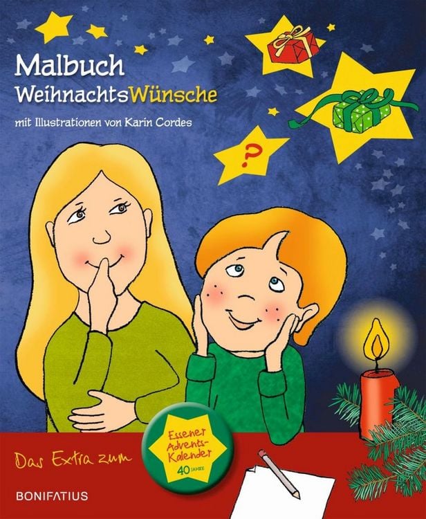 Produktbild: Das Malbuch zum Essener Adventskalender 2017
