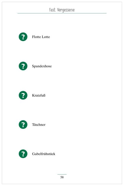 Produktbild: Fast vergessene Begriffe. Das Ged&auml;chtnistraining-Quiz f&uuml;r Senioren. Ideal als Besch&auml;ftigung, Ged&auml;chtnistraining, Aktivierung bei Demenz.