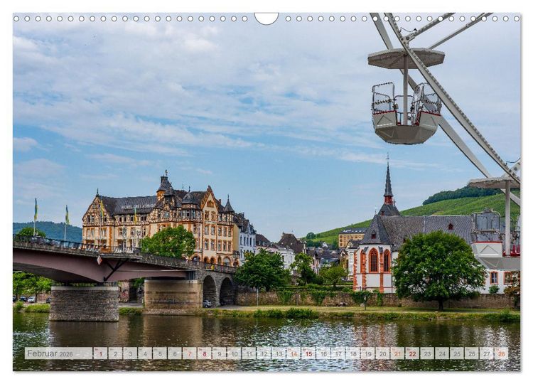 Produktbild: Die Mosel zwischen Koblenz und Trier (Wandkalender 2026 DIN A3 quer), CALVENDO Monatskalender