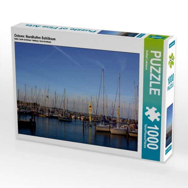 Produktbild: CALVENDO Puzzle Ostsee: Nordhafen Schilksee | 1000 Teile Lege-Gr&ouml;&szlig;e 64x48cm Foto-Puzzle f&uuml;r gl&uuml;ckliche Stunden