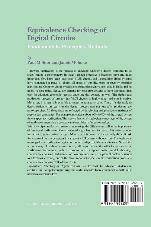 Produktbild: Equivalence Checking of Digital Circuits