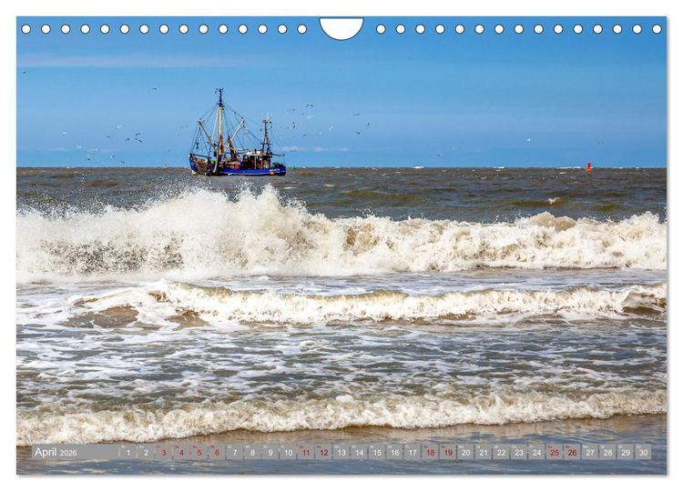Produktbild: NORDERNEY - Meine Liebe zur Nordseeinsel (Wandkalender 2026 DIN A4 quer), CALVENDO Monatskalender