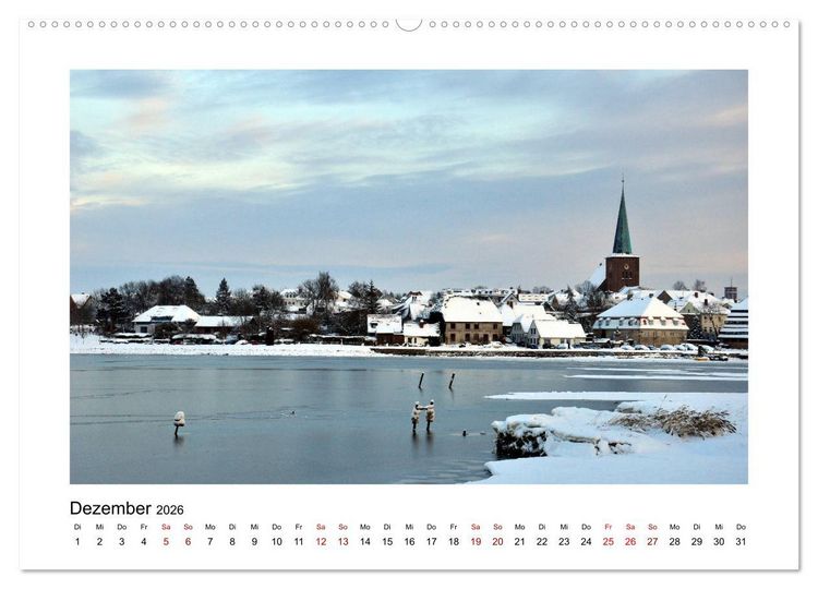 Produktbild: Neustadt in Holstein - Charmante Stadt am Meer (Wandkalender 2026 DIN A2 quer), CALVENDO Monatskalender