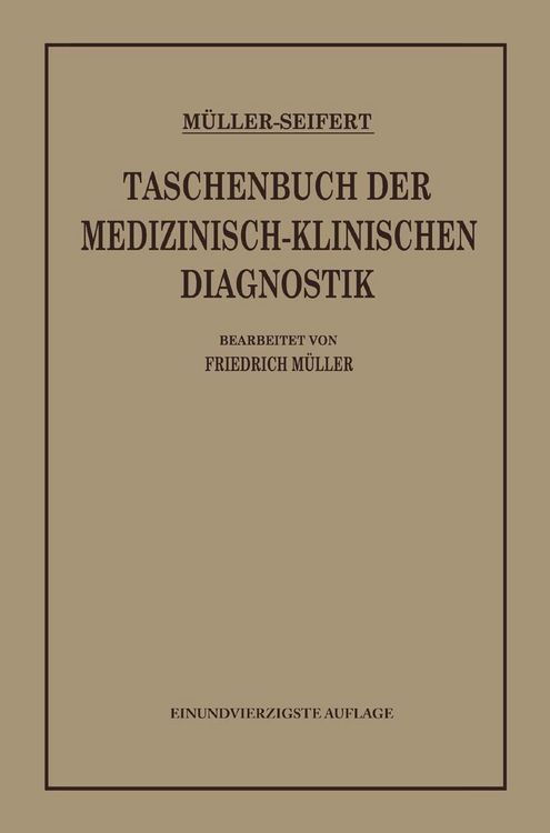 Produktbild: Taschenbuch der Medizinisch-Klinischen Diagnostik