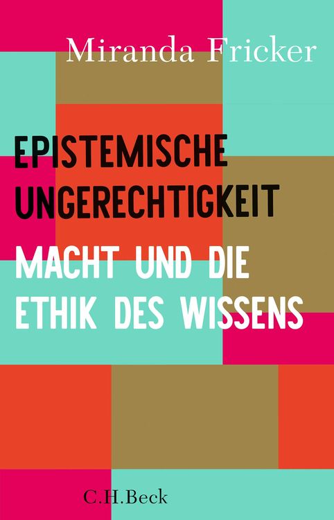 Produktbild: Epistemische Ungerechtigkeit