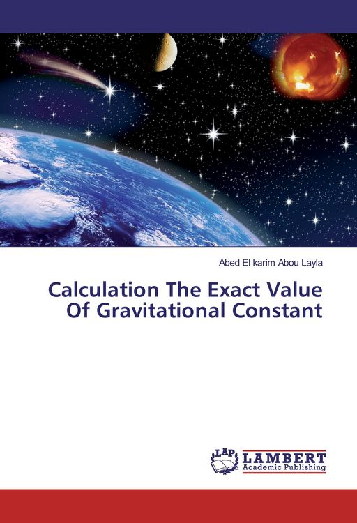 Produktbild: Calculation The Exact Value Of Gravitational Constant